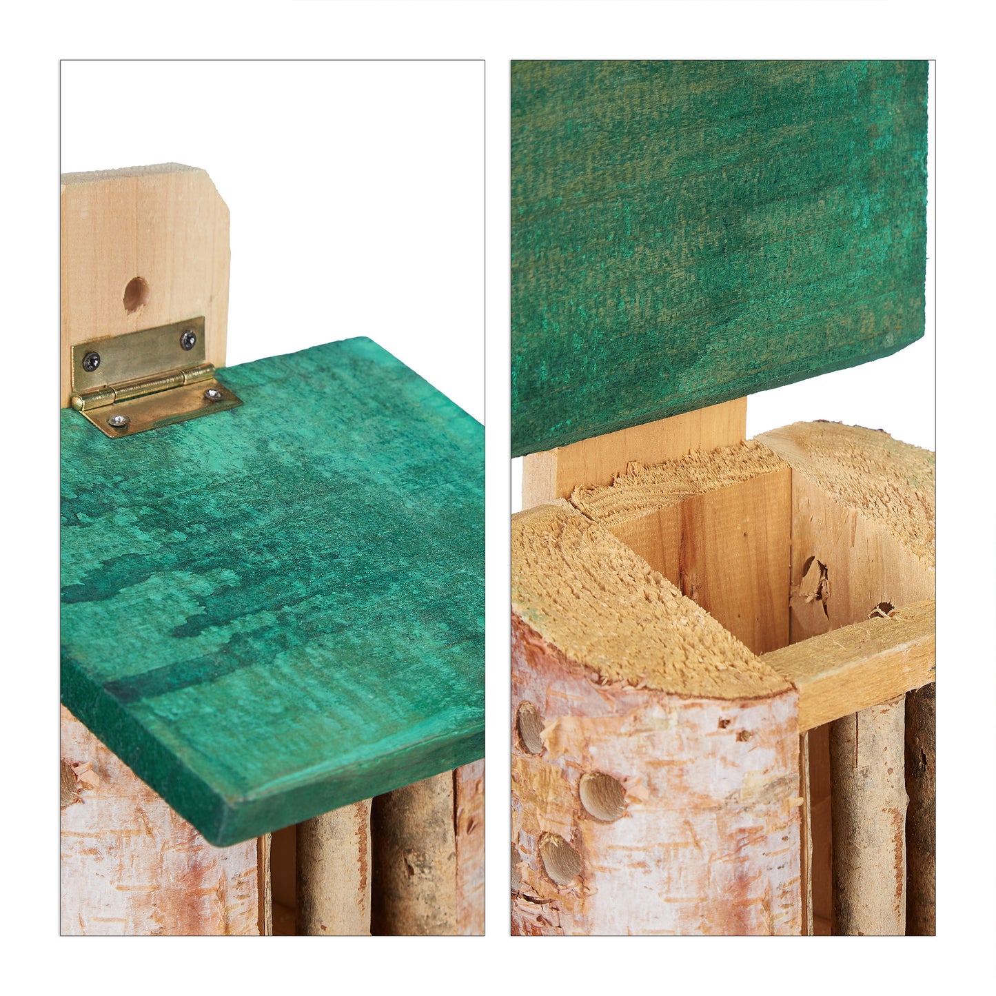 Insect Hotel for Bees with Green Roof