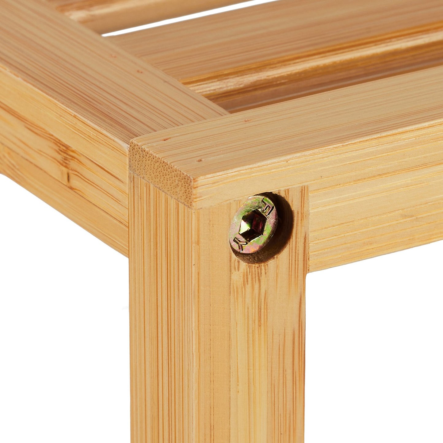 Insert for cabinet in bamboo, 2 pcs