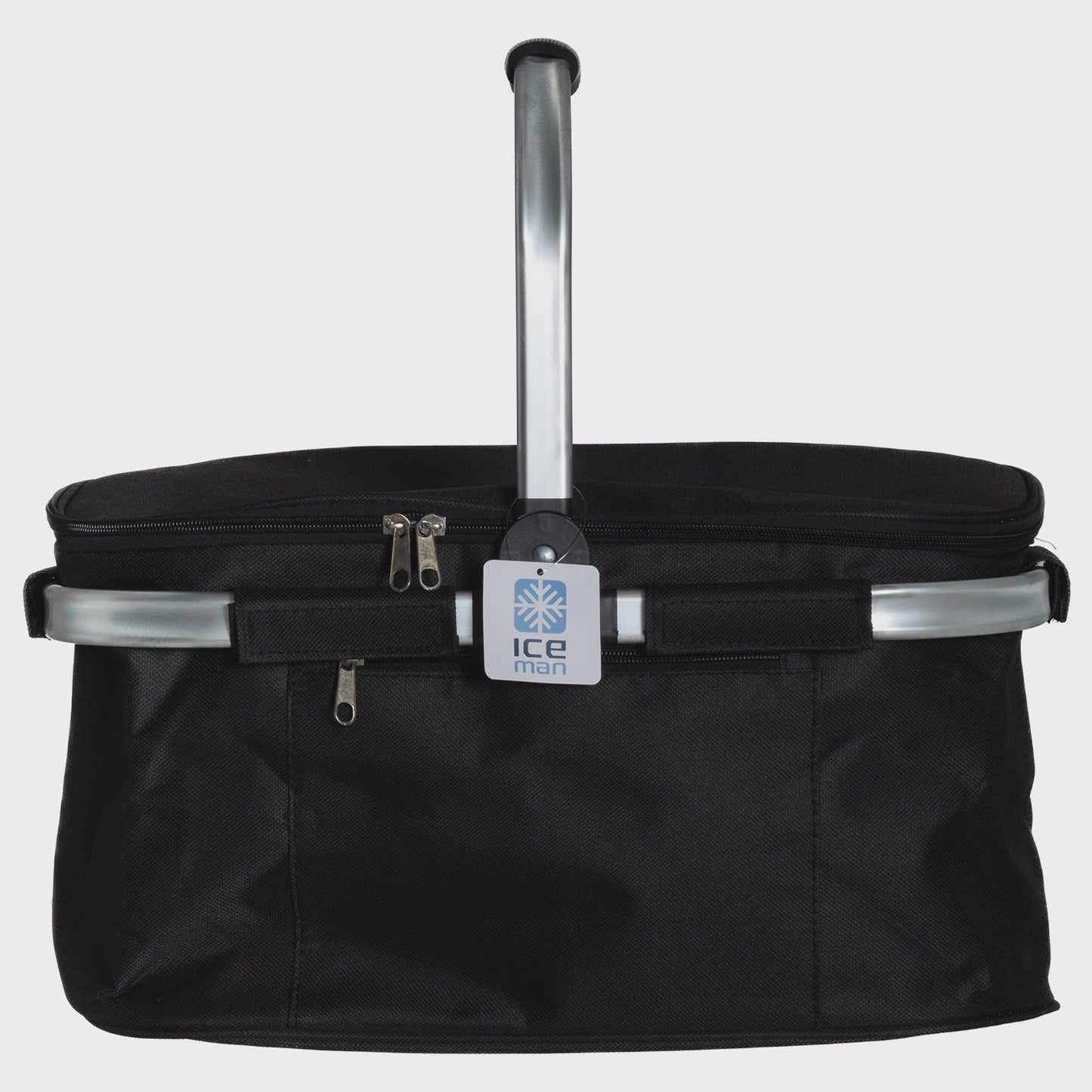Insulated Picnic Bag, 30L, Foldable, Dual Zippers