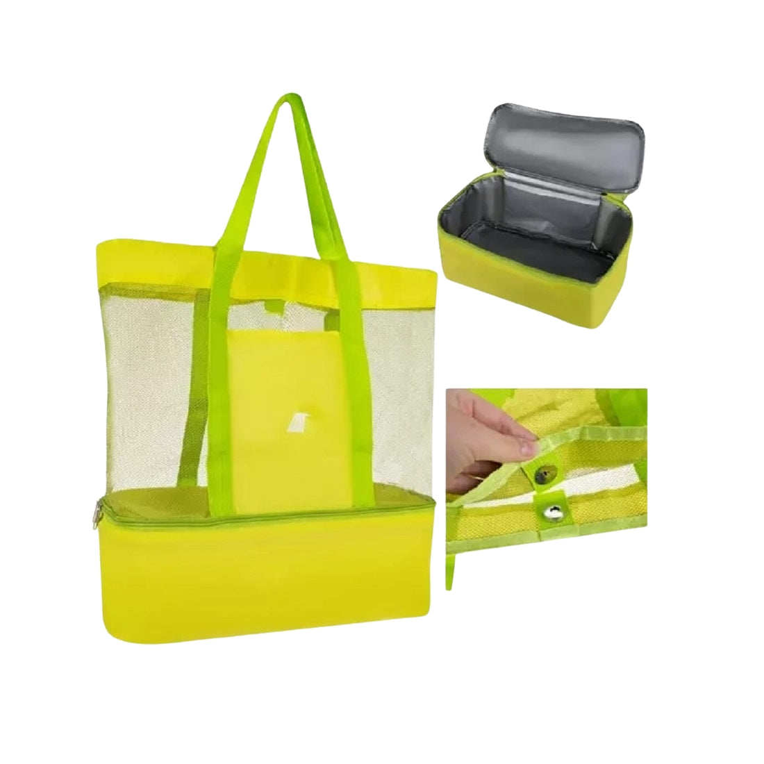 Insulated beach/picnic bag