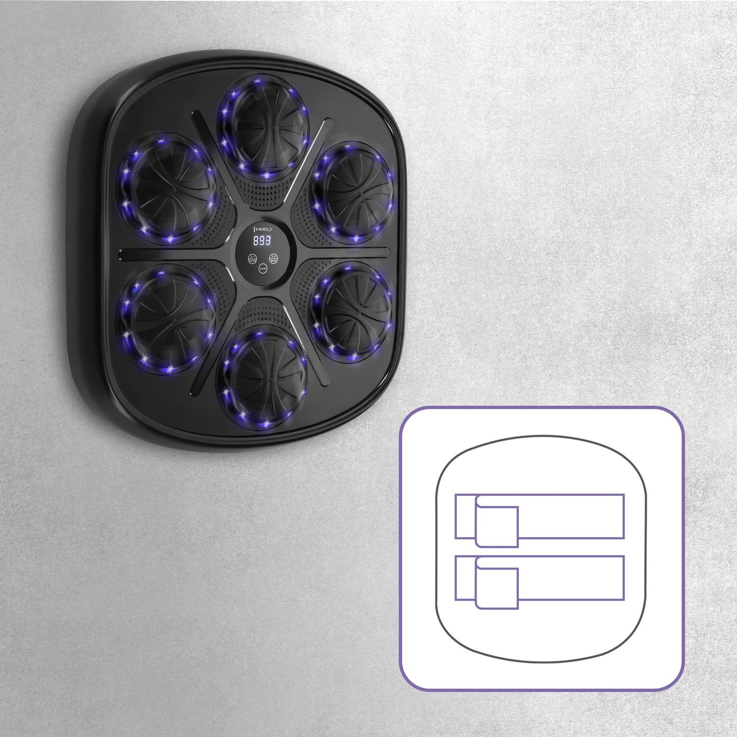 Intelligent Bluetooth Boxing Machine with Gloves