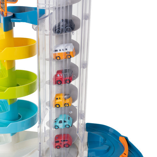 Interactive 5-Level Car Parking Garage with Elevator