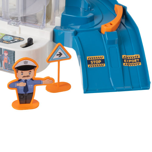 Interactive 5-Level Car Parking Garage with Elevator