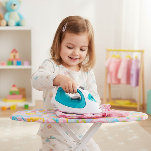 Interactive Children's Iron Toy with Sound Effects