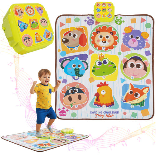 Interactive Dance Mat for Kids, 82x65cm, 4 Modes