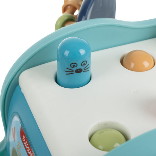 Interactive Elephant Toy for Sensory Development, 18+ Months