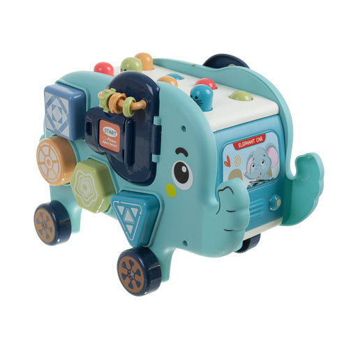 Interactive Elephant Toy for Sensory Development, 18+ Months