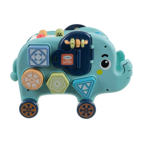 Interactive Elephant Toy for Sensory Development, 18+ Months