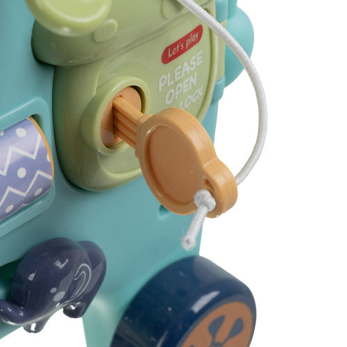 Interactive Elephant Toy for Sensory Development, 18+ Months