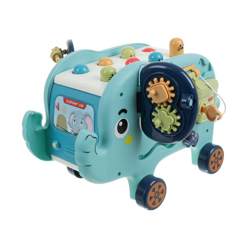 Interactive Elephant Toy for Sensory Development, 18+ Months