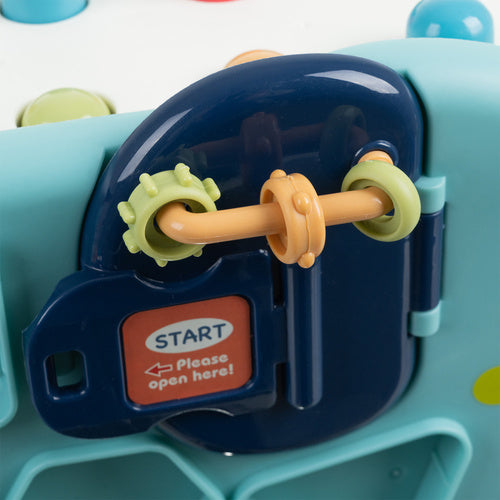 Interactive Elephant Toy for Sensory Development, 18+ Months