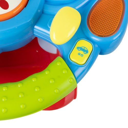 Interactive Kids Steering Wheel with Lights & Sounds