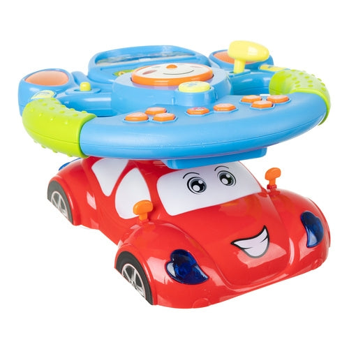 Interactive Kids Steering Wheel with Lights & Sounds