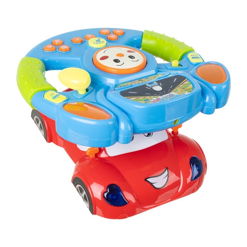 Interactive Kids Steering Wheel with Lights & Sounds