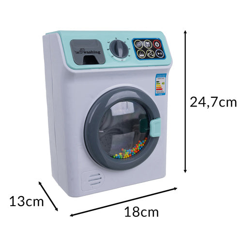 Interactive Kids Washing Machine Toy, Sound & Touch Panel