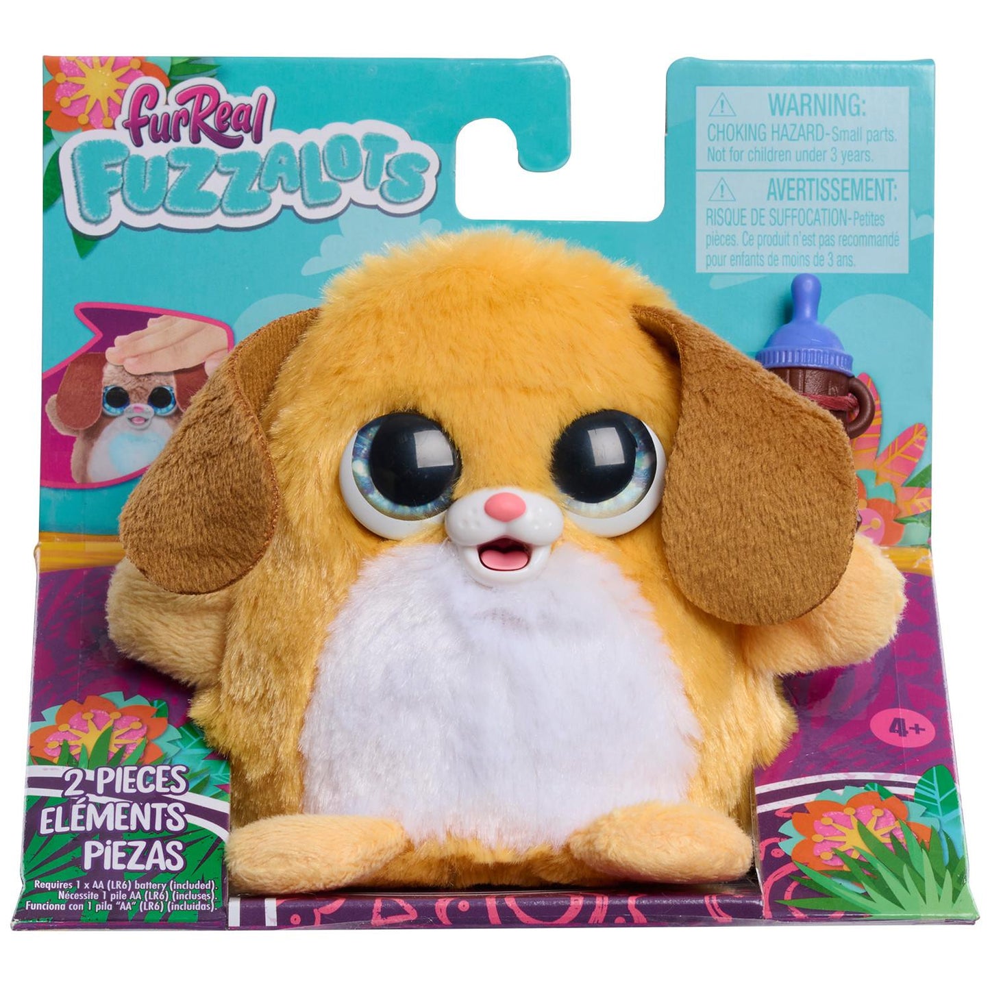 Interactive Plush Fuzz-a-Lots Toy, 9 cm Size