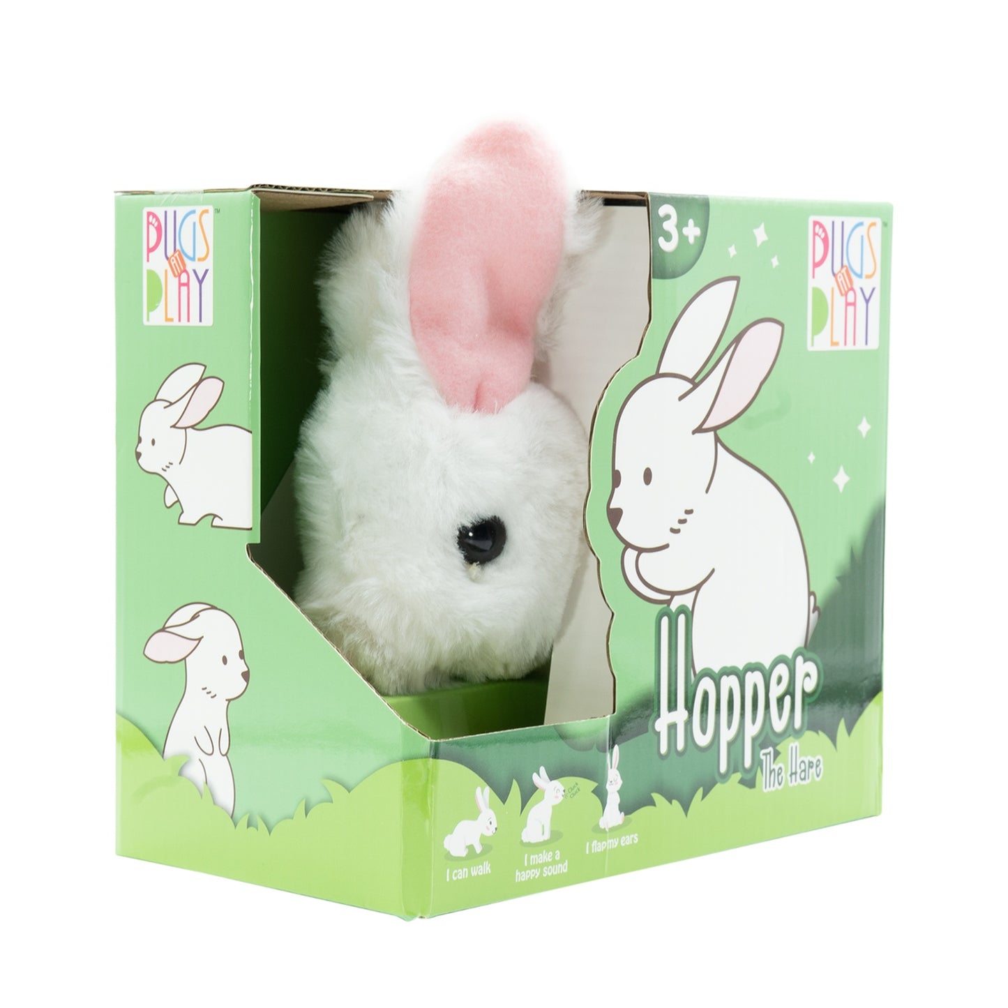 Interactive Toy for Dogs, Jumping Rabbit Hopper