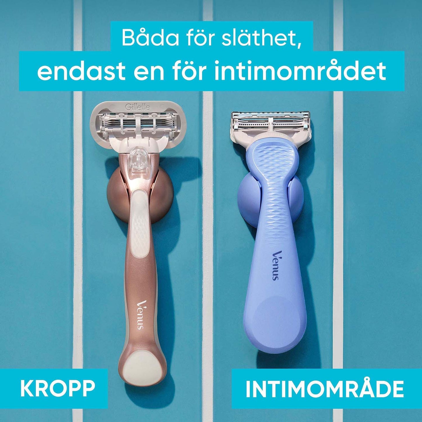 Intimate Razor with Blade for Sensitive Areas, Aloe-Infused