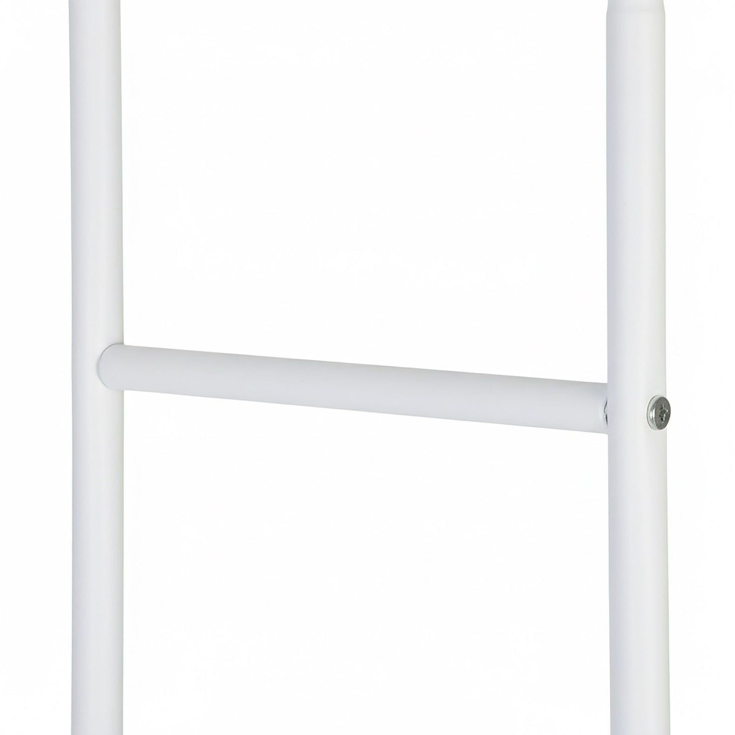 Iron Double Wardrobe with 2 Rods and Shelves