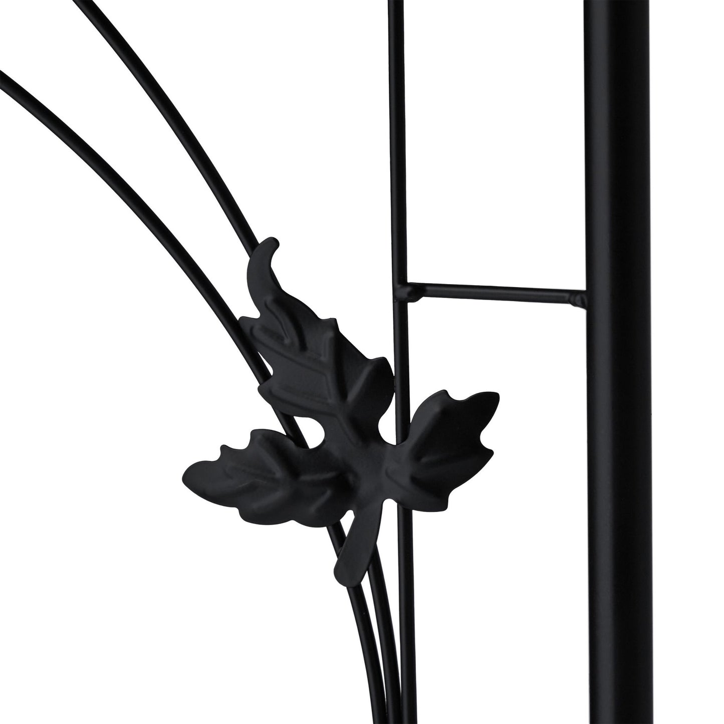 Iron rose arch