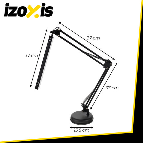 Izoxis 26357 2-in-1 drafting desk lamp