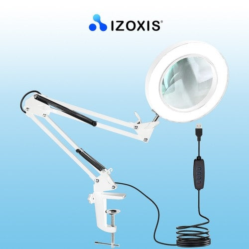 Izoxis magnifying loupe - white 22692