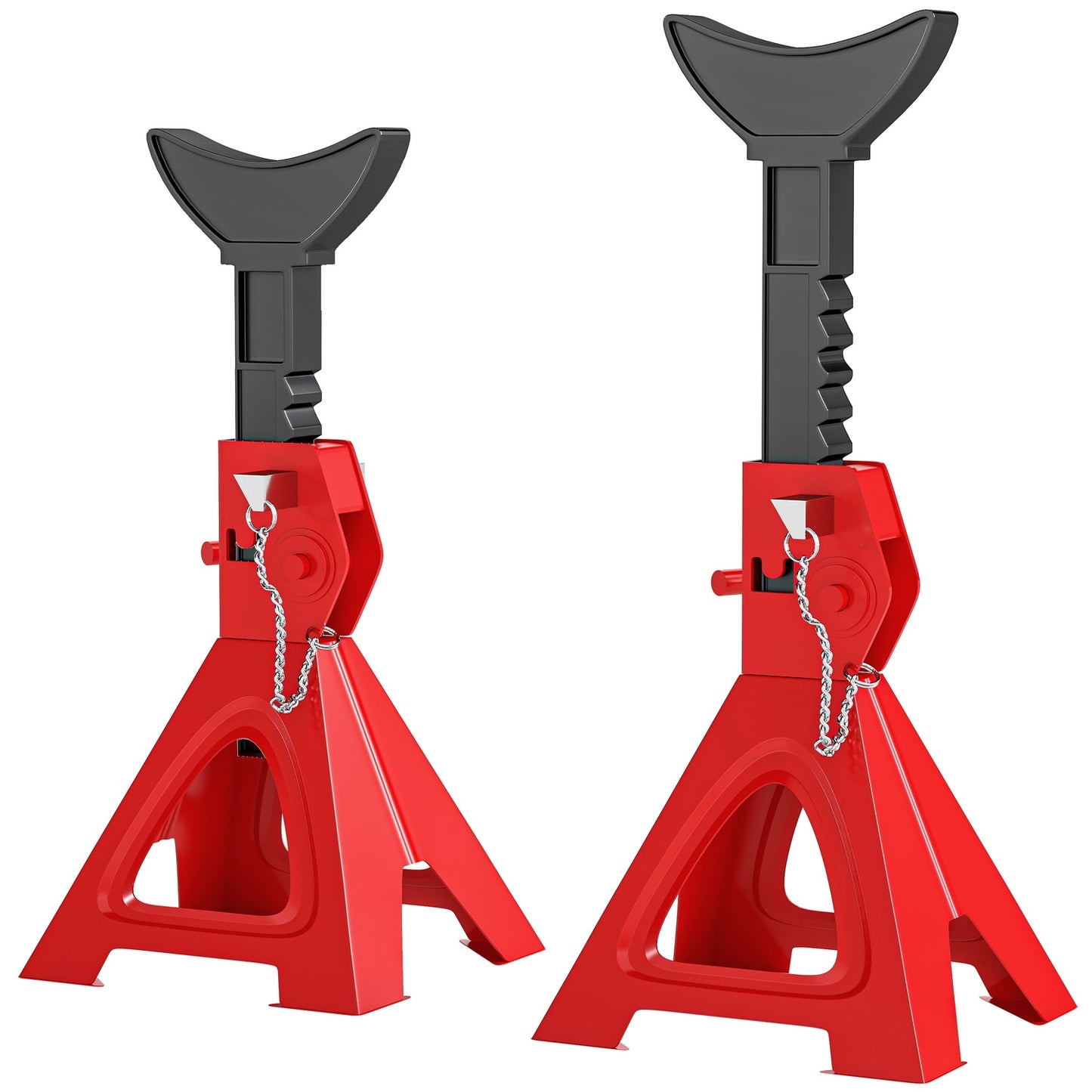 3 Ton Jack Stands, Adjustable Height, Set of 2