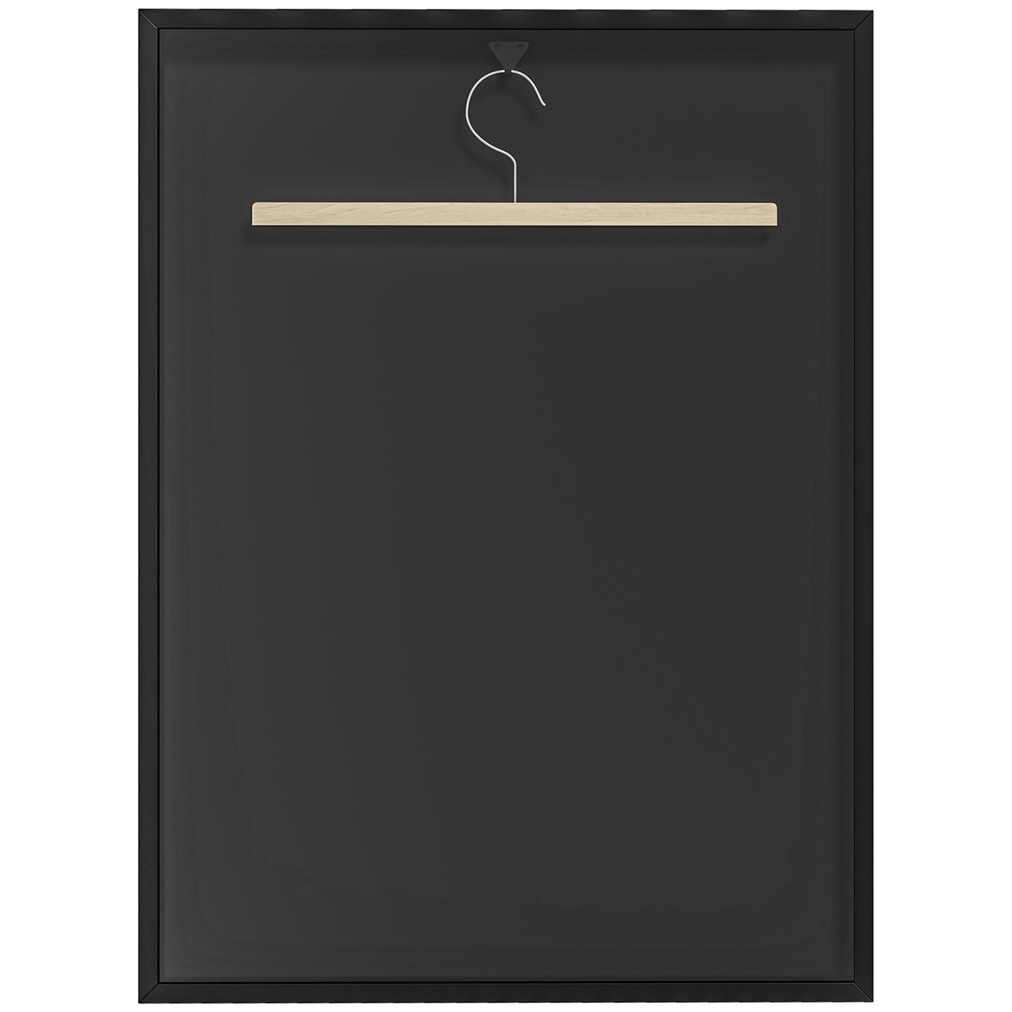 Jersey Display Frame, Black Aluminum, UV-Resistant Acrylic