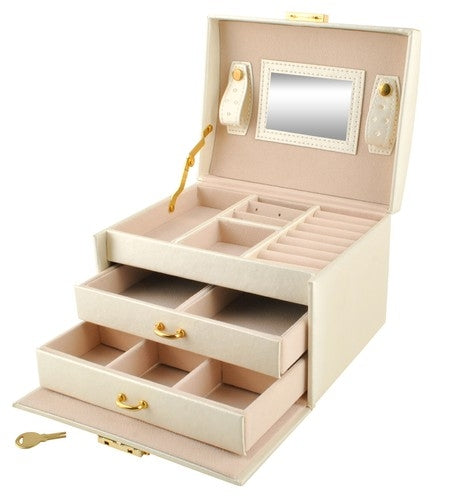 Jewelry box/case - beige