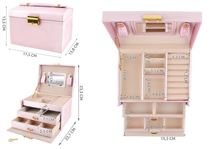 Jewelry box/case - pink