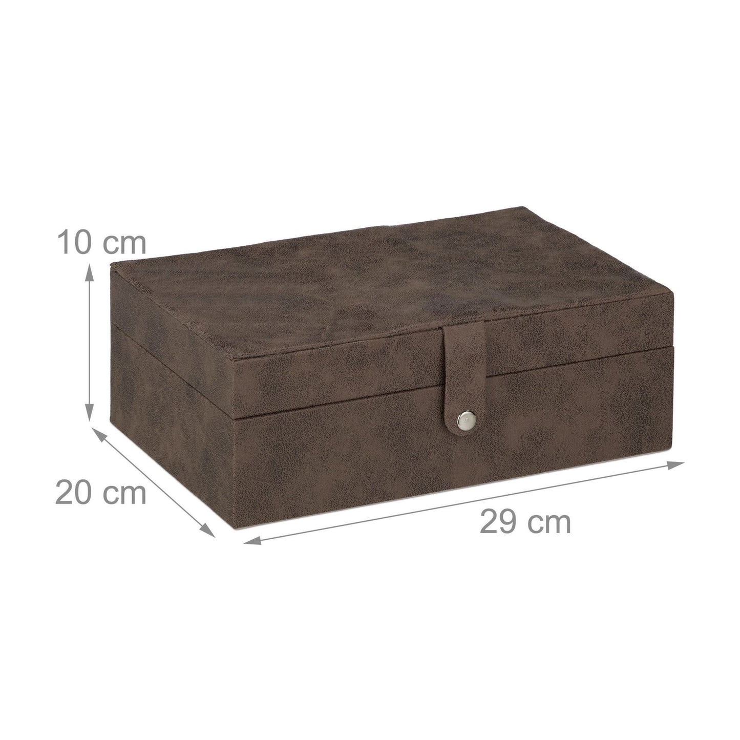 Jewelry box in leather look