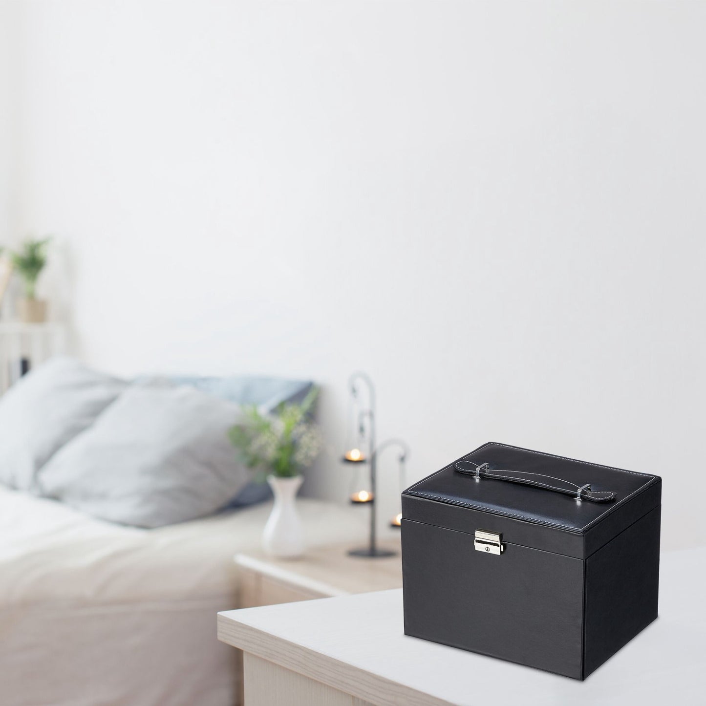 Jewelry box with mirror