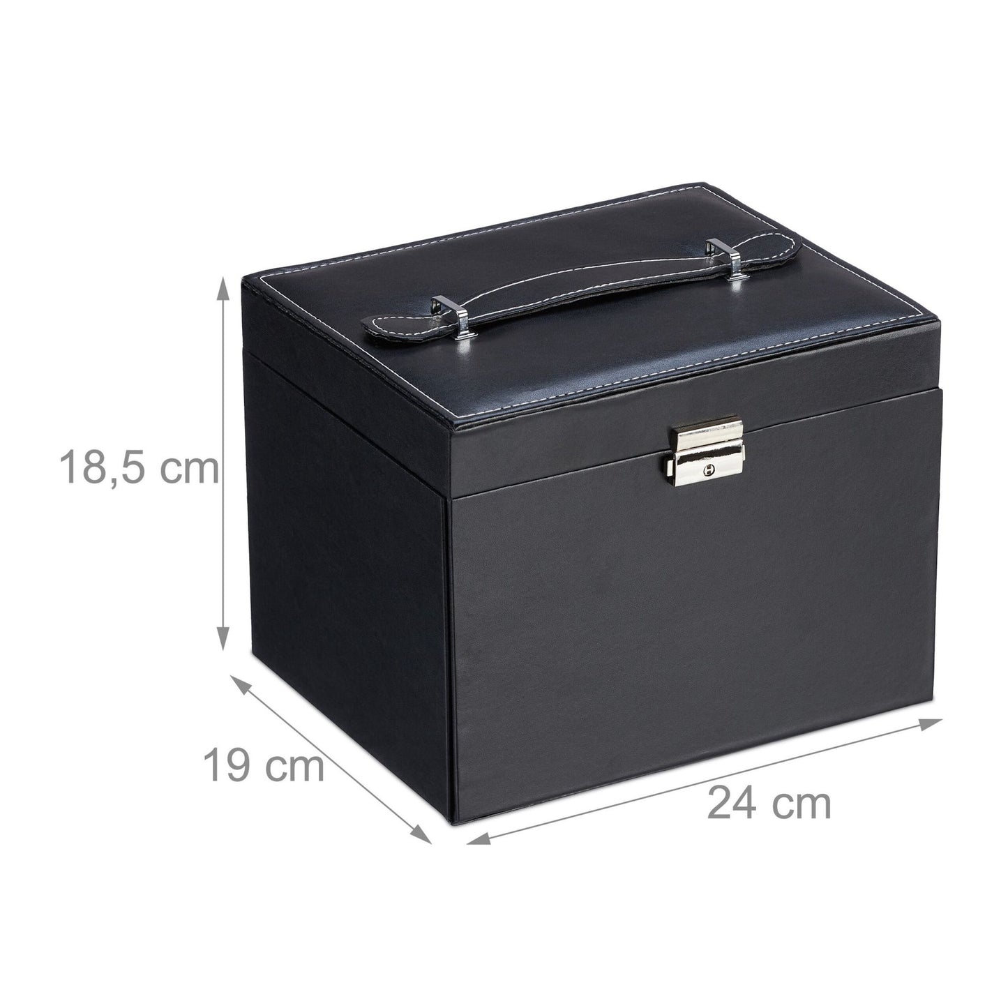 Jewelry box with mirror