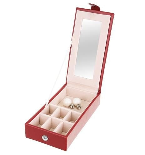 Jewelry case - burgundy Beautylushh