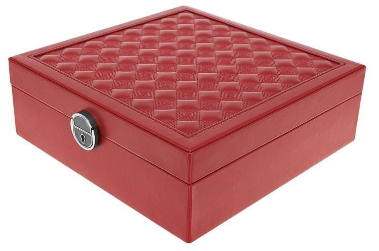 Jewelry case - burgundy Beautylushh