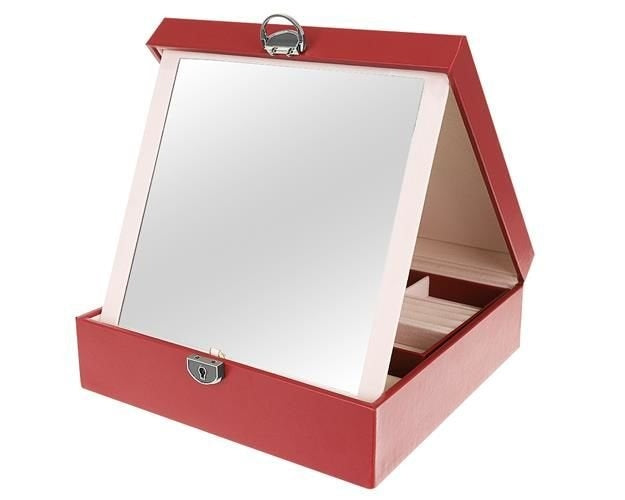Jewelry case - burgundy Beautylushh