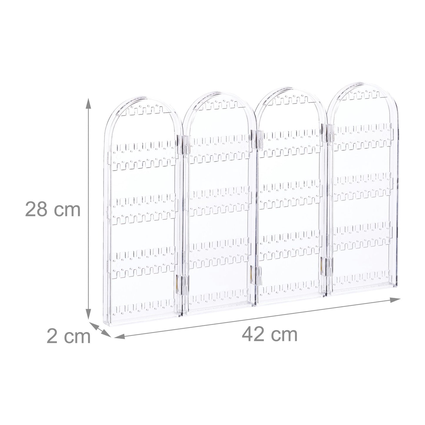 Jewelry holder in acrylic