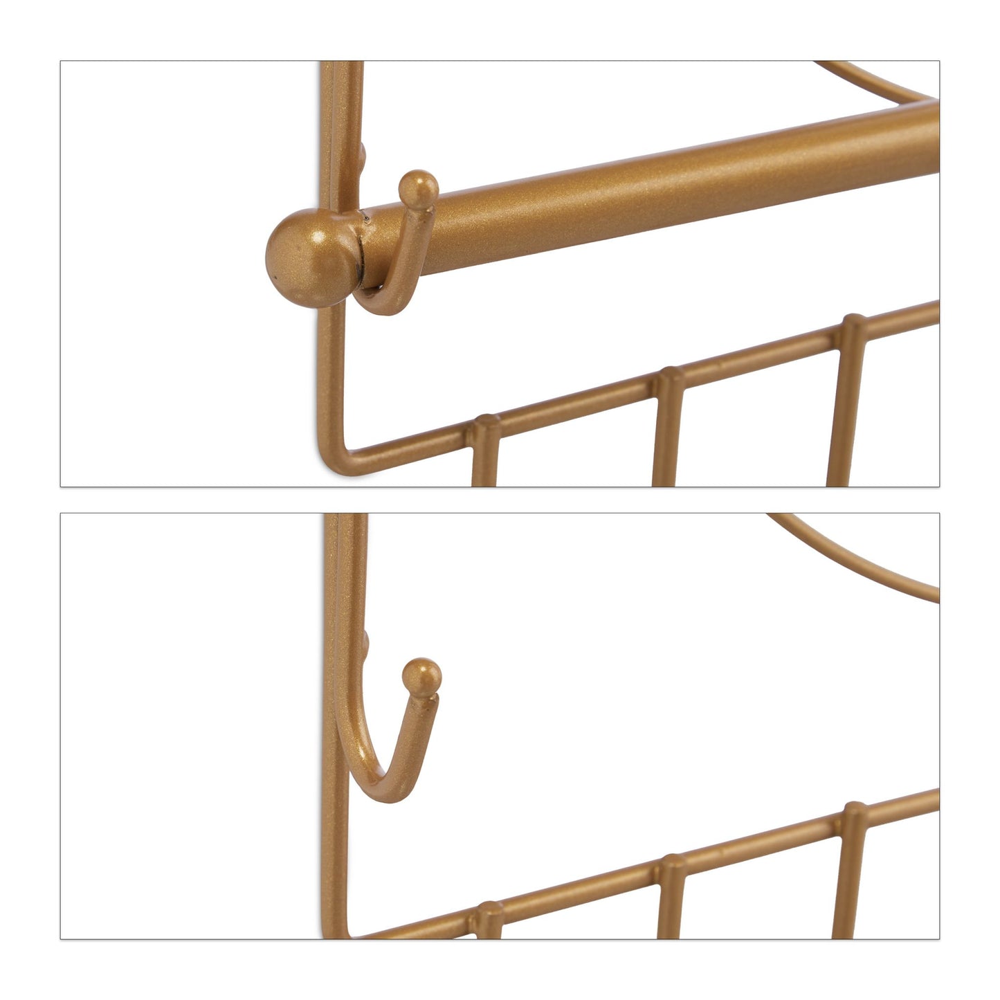 Jewelry holder wall