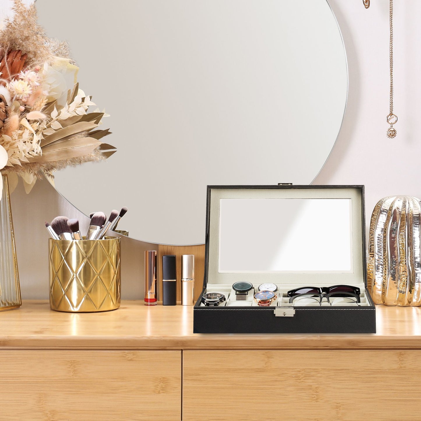Jewelry storage for watches &amp; glasses