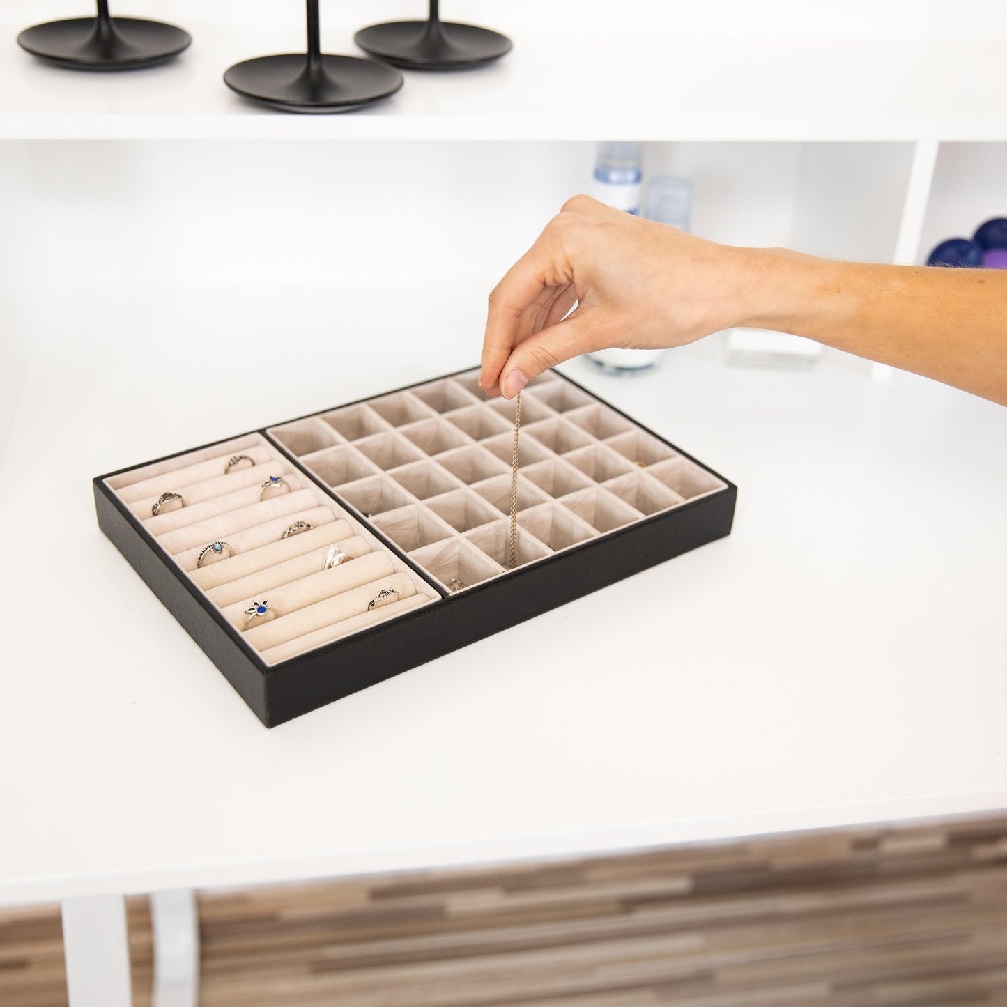 Jewelry tray for ladies