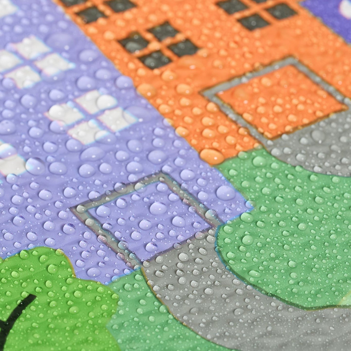 Jigsaw puzzle city