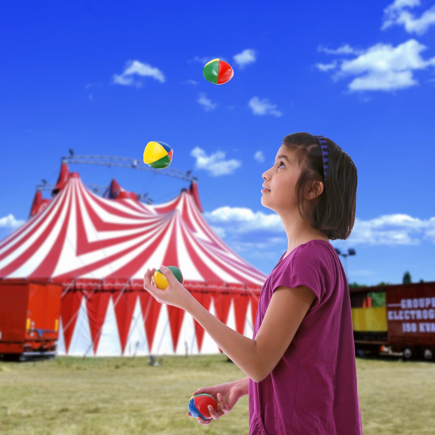 Juggling balls, set of 24