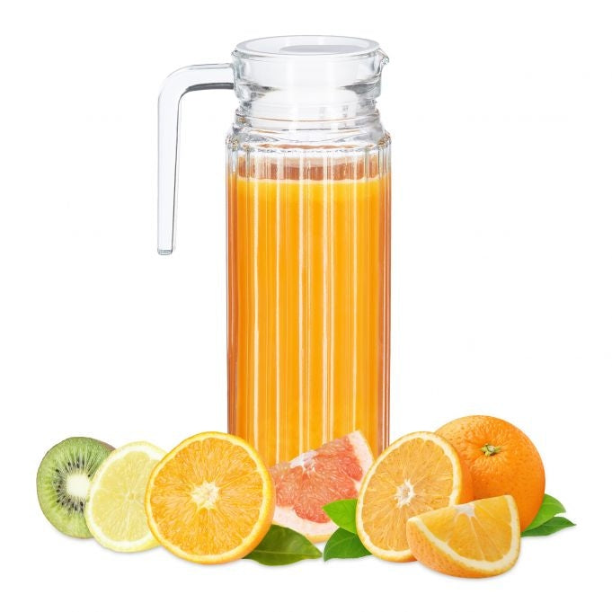 Juice jug glass 1 l