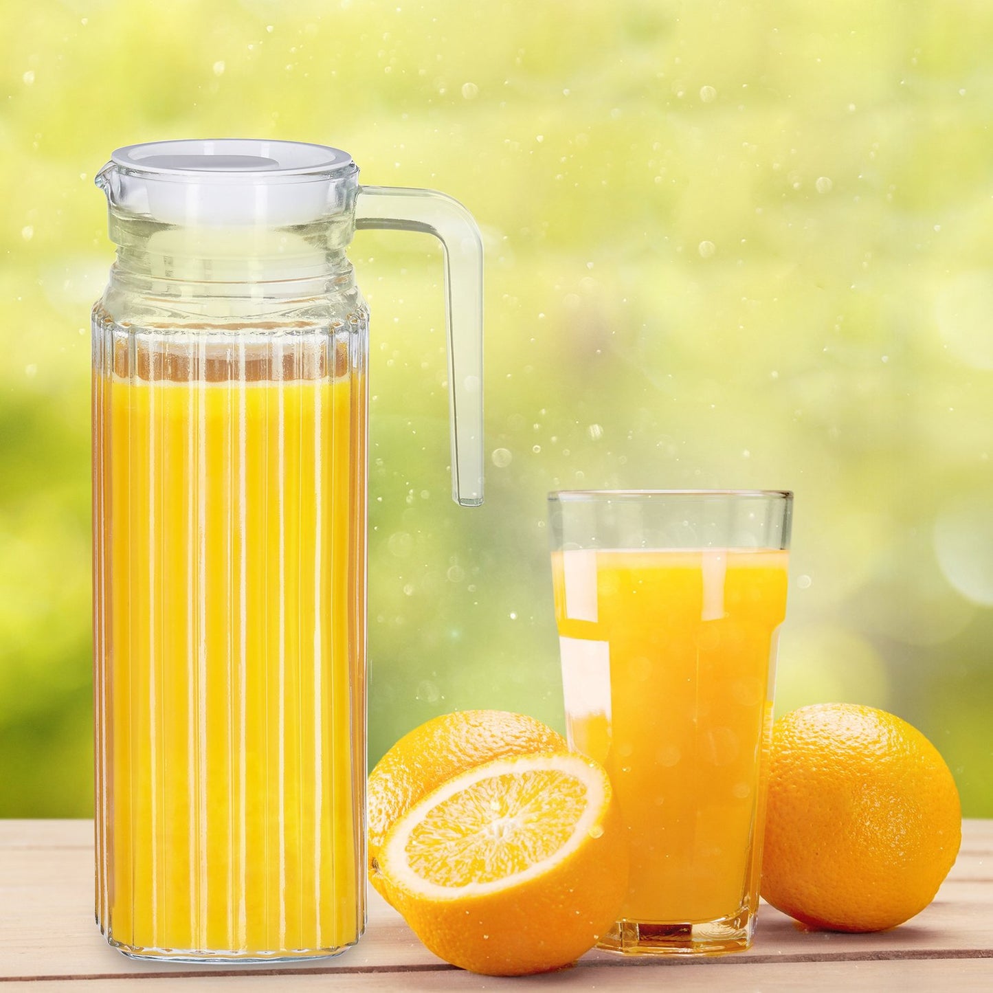 Juice jug glass 1 l