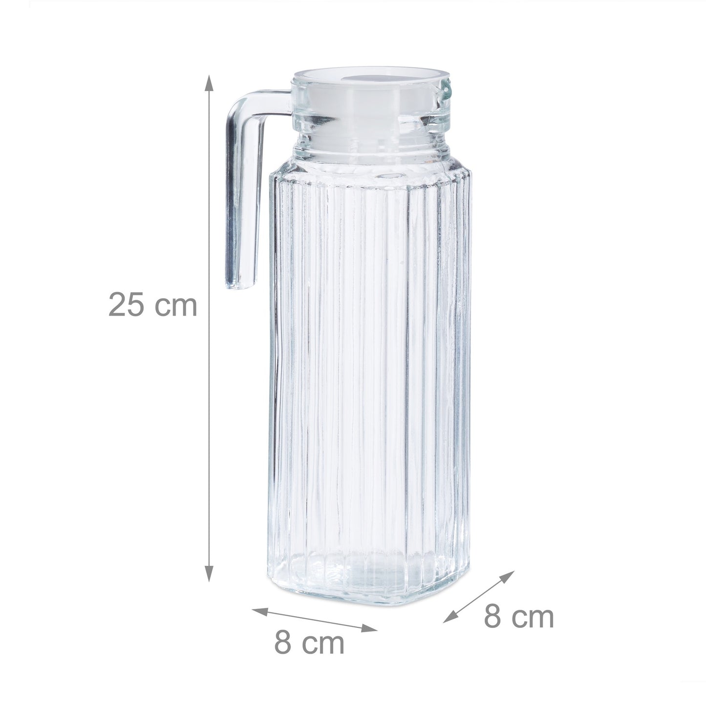 Juice jug glass 1 l