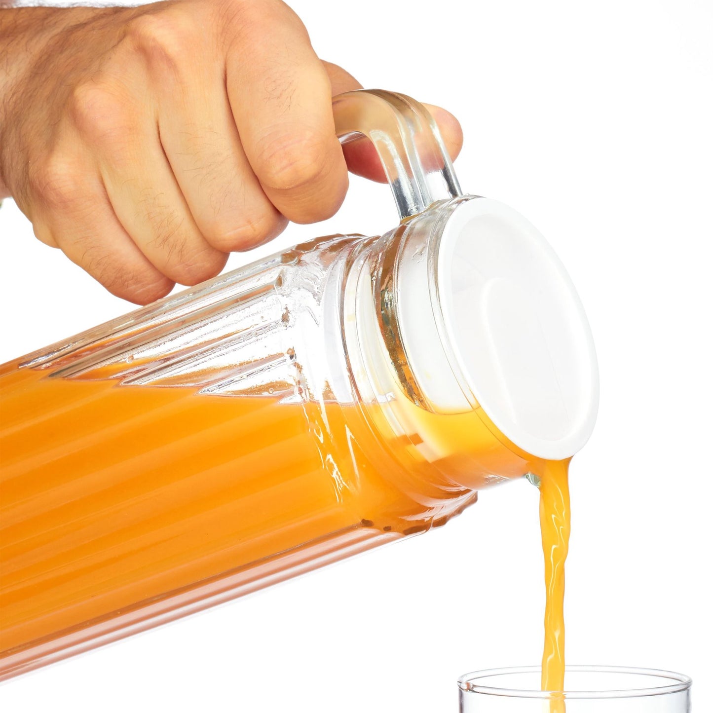 Juice jug glass 1 l