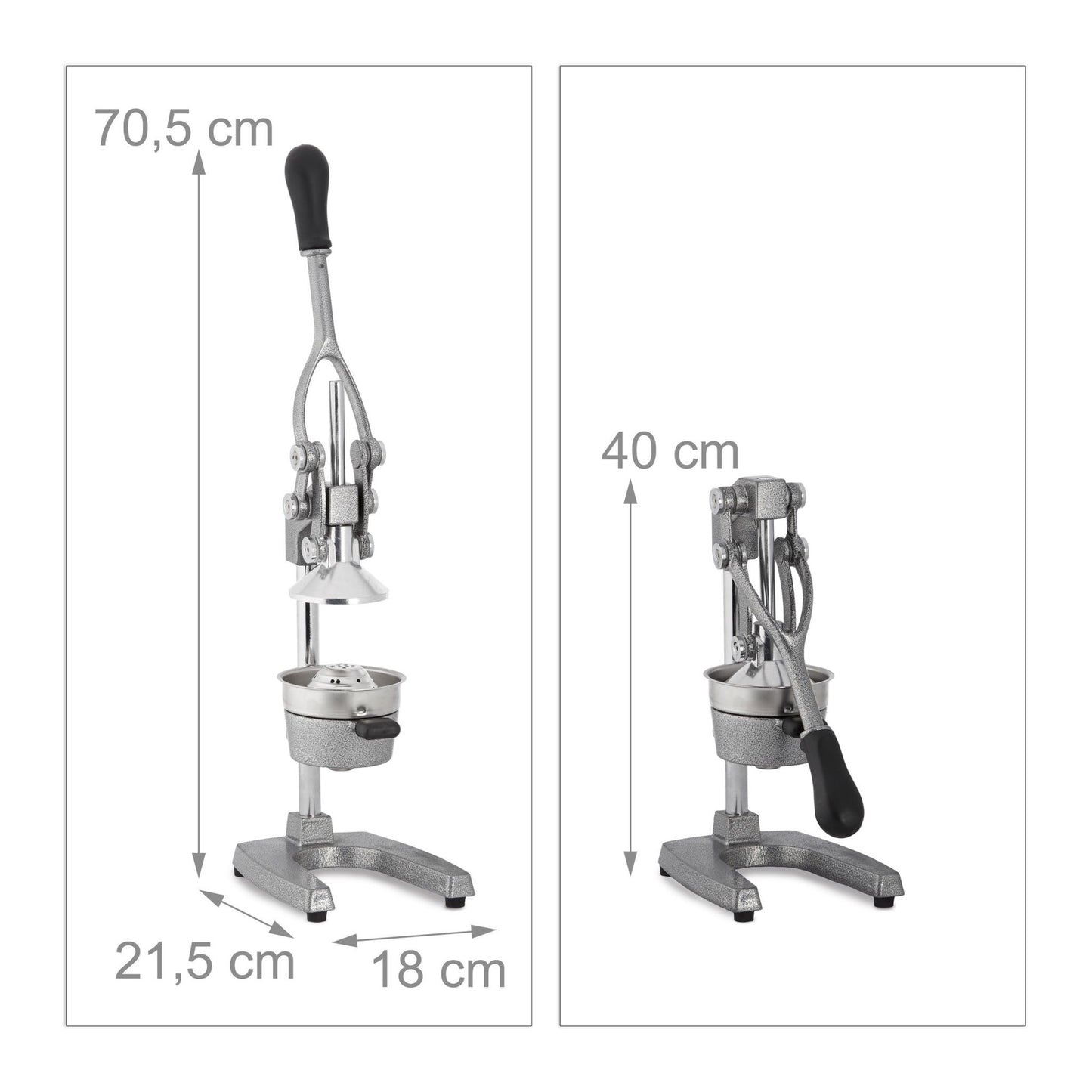 Juice machine manual professional with lever