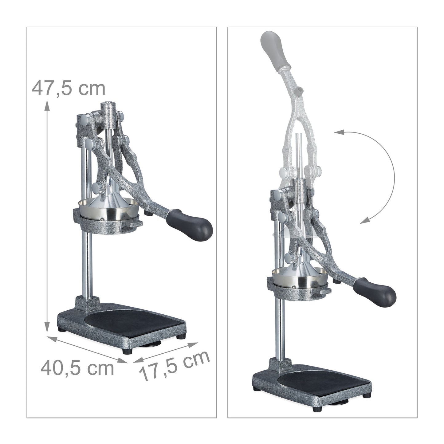 Juicer manual stainless steel