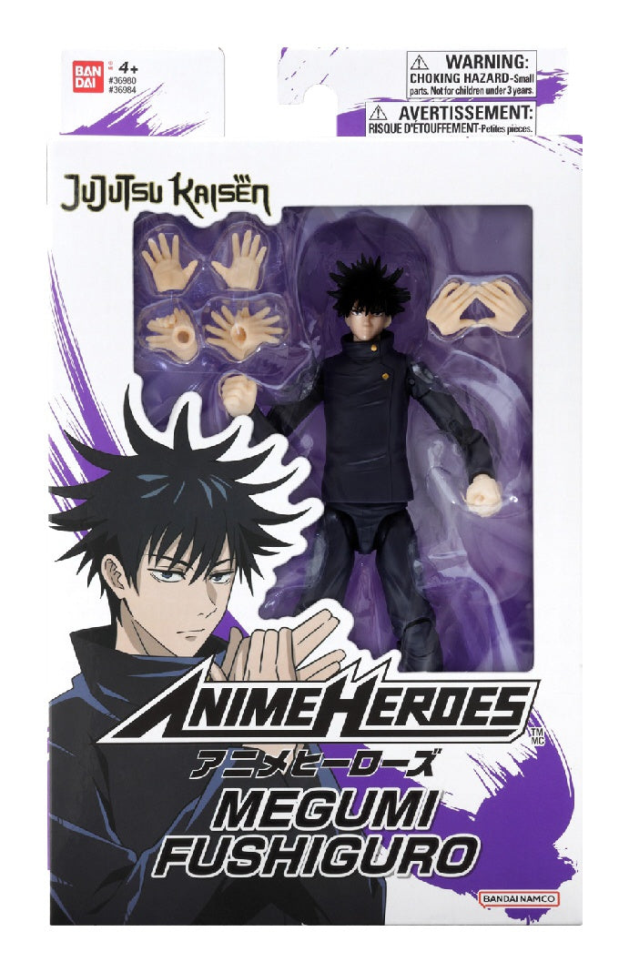 Jujutsu Kaisen Megumi Fushiguro Figure with Accessories, 16 cm
