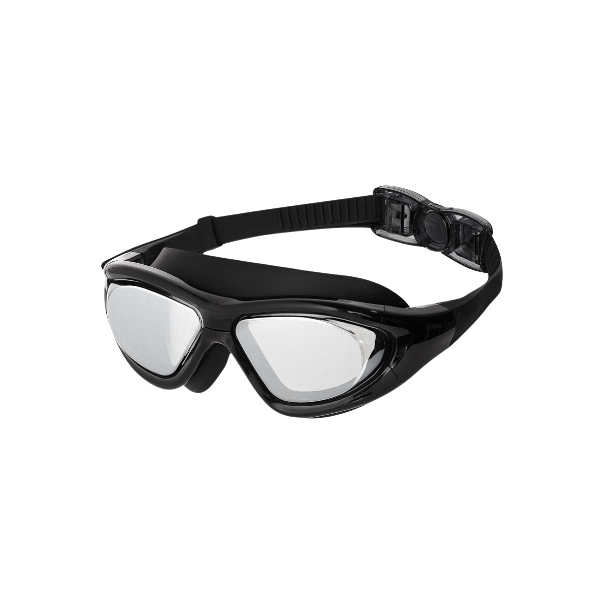 Junior Swimming Goggles – Black, Anti-Fog, UV Protection